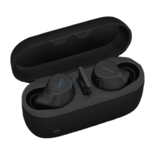 Jabra Evolve2 Buds MS - Auriculares inalámbricos con micro - en oreja