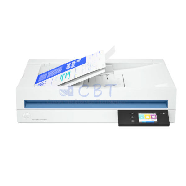 HP Scanjet Pro N4600 fnw1 - Escáner de documentos - Sensor de imagen de contacto (CIS)