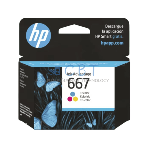 HP - Tinta 667 -Tricolor Ink Advantage Original