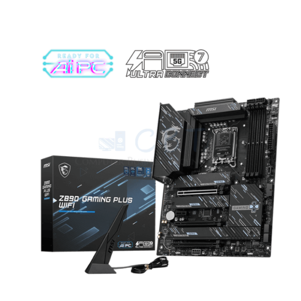 MSI - Motherboard - Z890 Gaming Plus Wifi LGA 1851