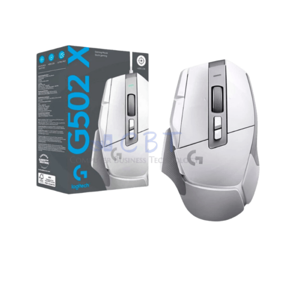 Logitech G502 X Wired Gaming Mouse - LIGHTFORCE hybrid