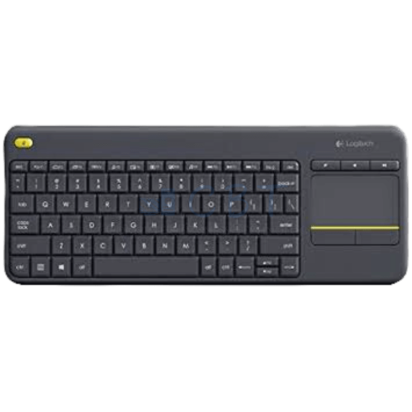 Logitech teclado inalámbrico k400 plus con touchpad