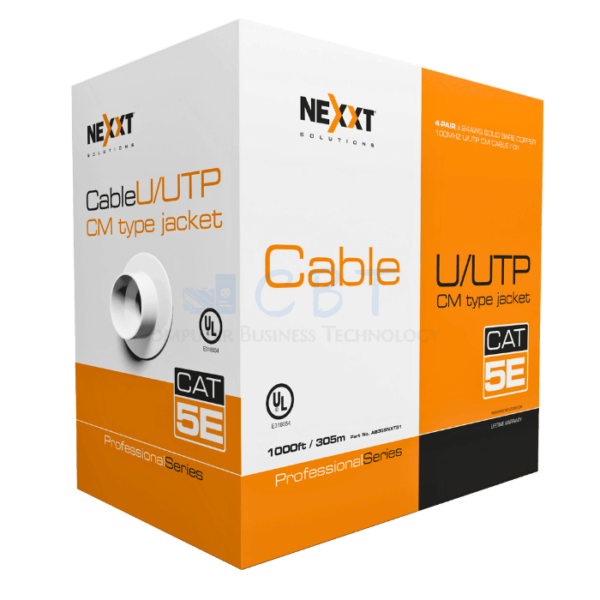 Nexxt Professional Cat5e UTP Cable 4P 24AWG CM 305m GR