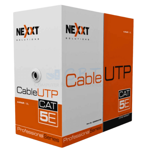 Nexxt Professional Cat5e UTP Cable 4P 24AWG CM 305m BL