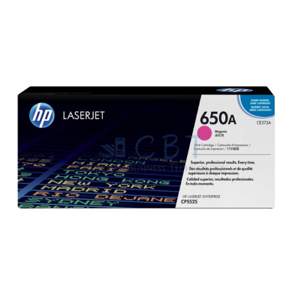 HP Toner 650A - Magenta - original