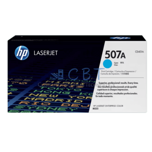 HP  Toner 507A - Cián - original