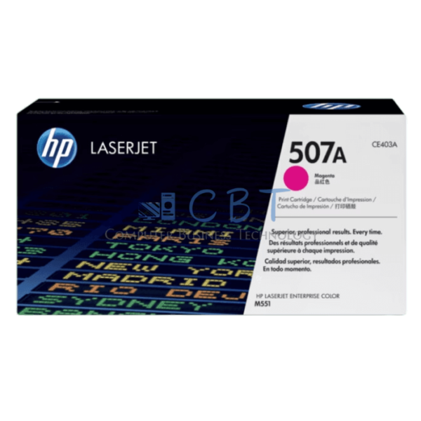 HP Toner 507A - Magenta - original