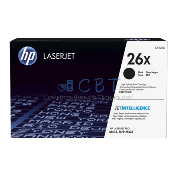 HP Toner 26X - Alto rendimiento - negro