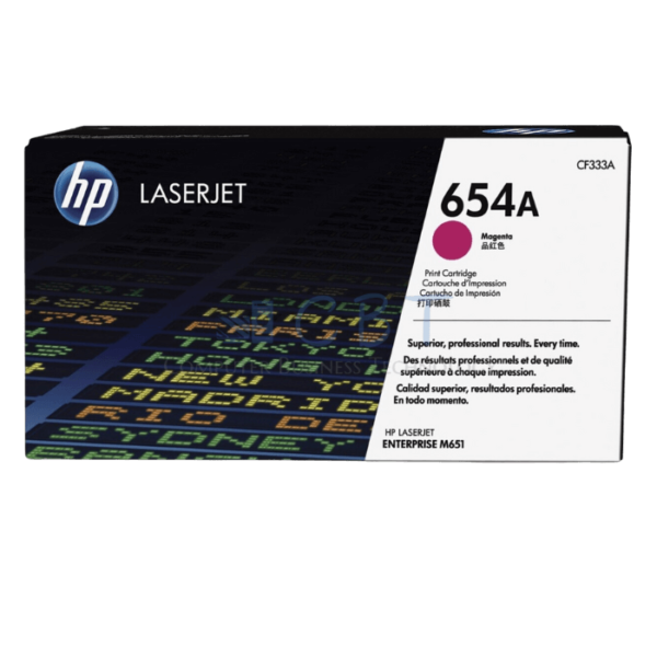 HP Toner 654A - Magenta - original