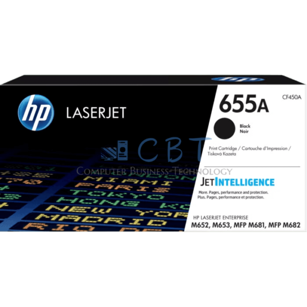 HP Toner 655A - Negro - original