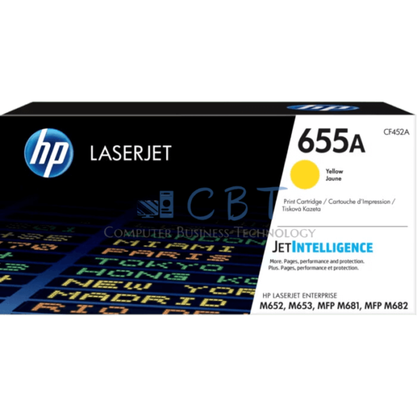 HP Toner 655A - Amarillo - original