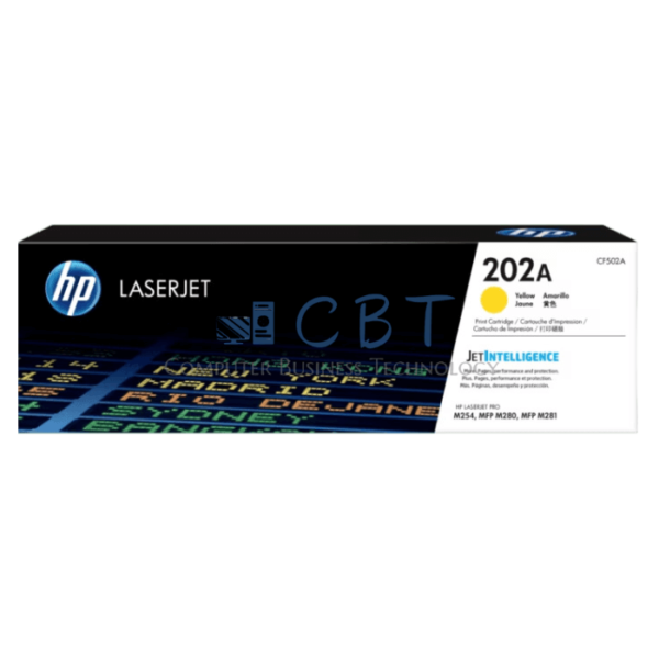 HP Toner 202A - Amarillo - original