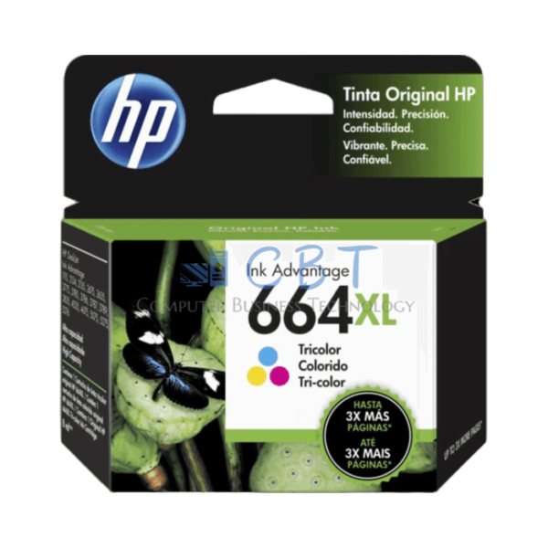 HP - Tinta HP 664XL Tricolor Original