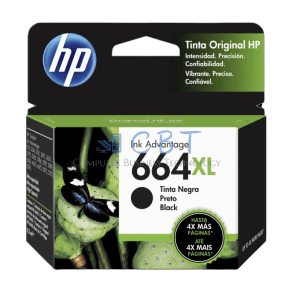 HP - Tinta 664XL Negra Original