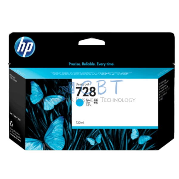 HP Tinta 728 - 130 ml - cian