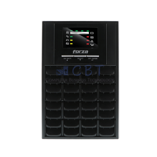 Forza Power Technologies Forza - UPS - en línea 1000VA/700W, 3 salidas