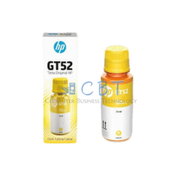 HP Botella de tinta original  GT52 amarilla