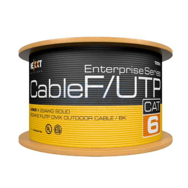 Nexxt Cable F/UTP Cat6 - Exterior - Negro