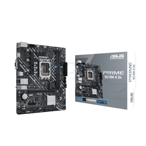 ASUS PRIME H610M-K D4 - Placa base - micro ATX