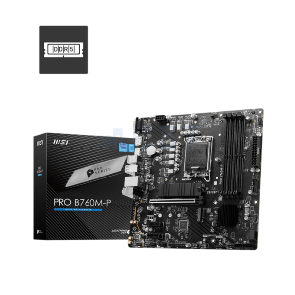 MSI PRO B760M-P - Placa Madre - micro ATX