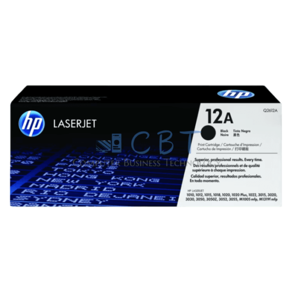 HP  Toner 12A - Negro - original