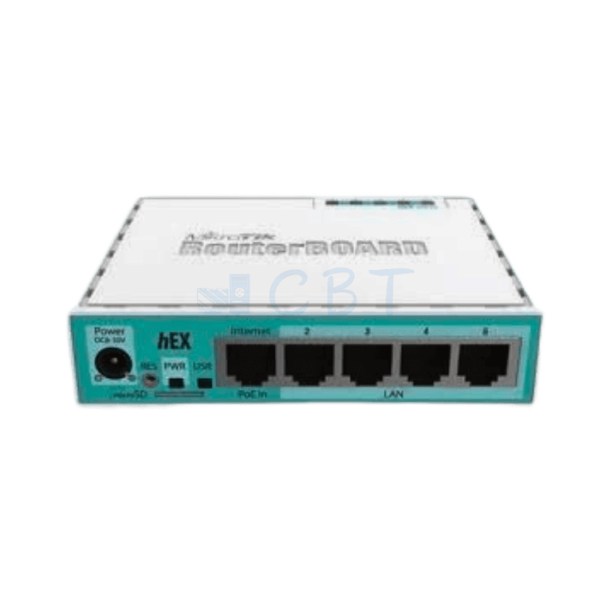 MikroTik RouterBOARD hEX RB750Gr3 -  Router - 4 puertos