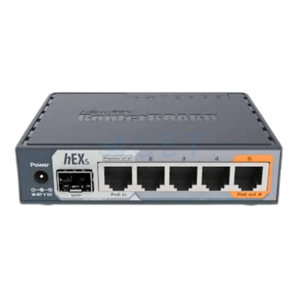 MikroTik RouterBOARD hEX S - - router - conmutador de 4 puertos