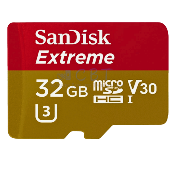 SanDisk Extreme - Tarjeta de memoria flash (adaptador microSDHC a SD Incluido) - 32 GB