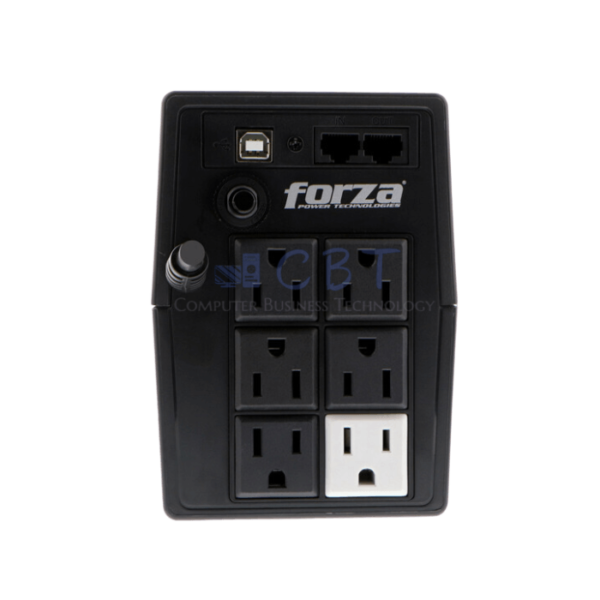 Forza -UPS inteligente 800VA/480W, 6 slds, LCD táctil - Imagen 2