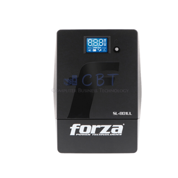 Forza -UPS inteligente 800VA/480W, 6 slds, LCD táctil