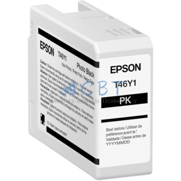 Epson Tinta T46Y UltraChrome PRO10 - 50 ml - Photo Negro