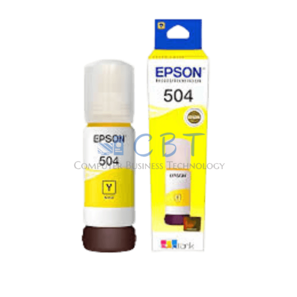 Epson Botella de Tinta AmarillaT504