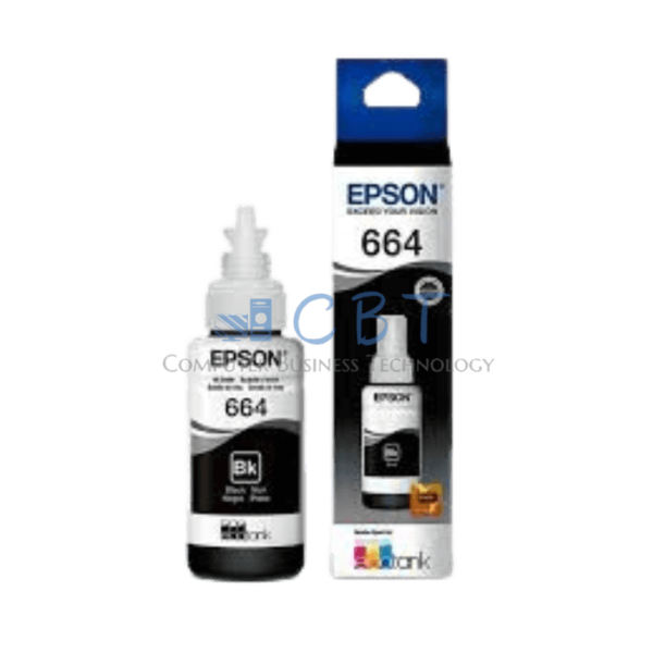 Epson Botella de Tinta Negra  T664 - 70 ml