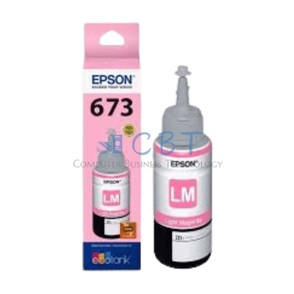 Epson Botella de Tinta  T673 - Magenta claro - original