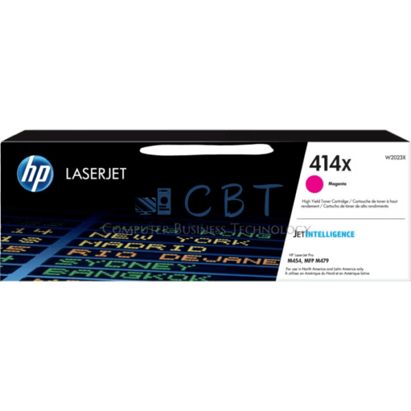 HP Toner 414X -Magenta-Alto Rendimiento