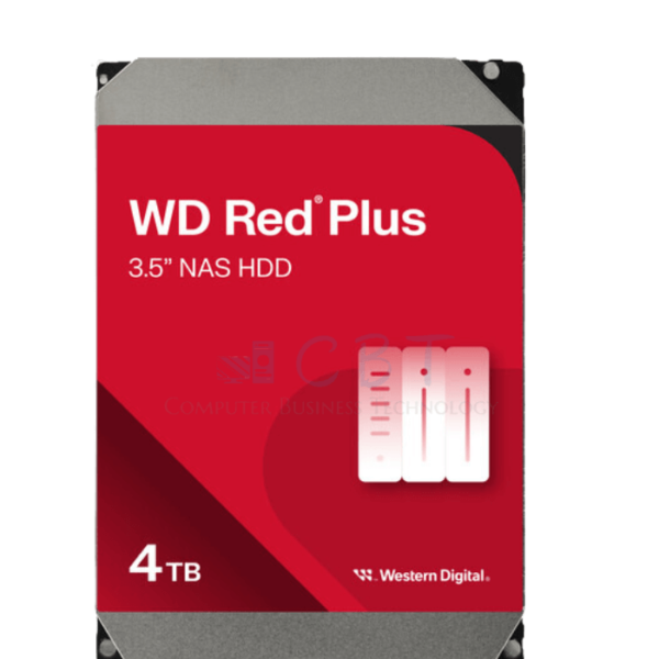 WD Red Plus WD40EFPX - Disco duro - 4 TB -3.5"-SATA