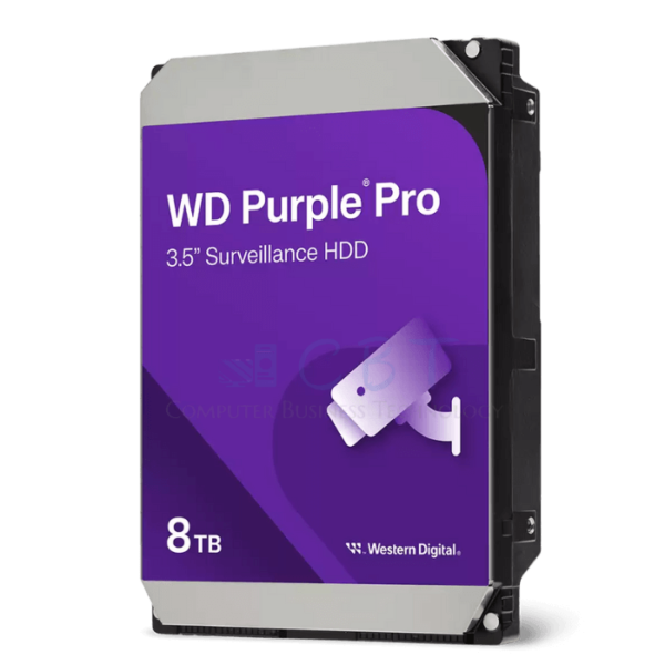 Western Digital Purple -HDD 8 TB-3.5"-7200 rpm