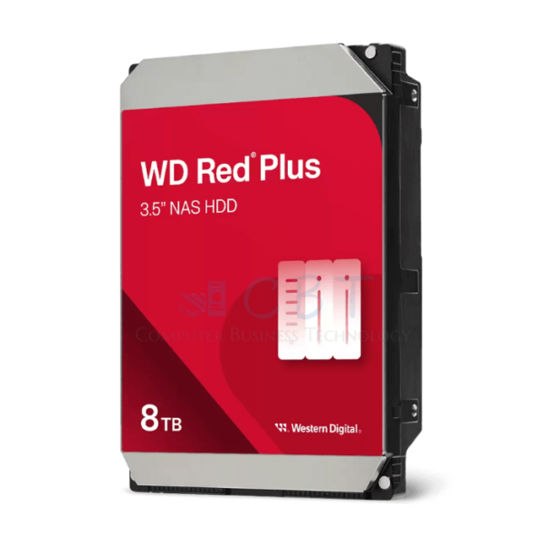 Western Digital WD Red Plus NAS HDD - 8 TB-2.5"-7200 rpm-Serial ATA