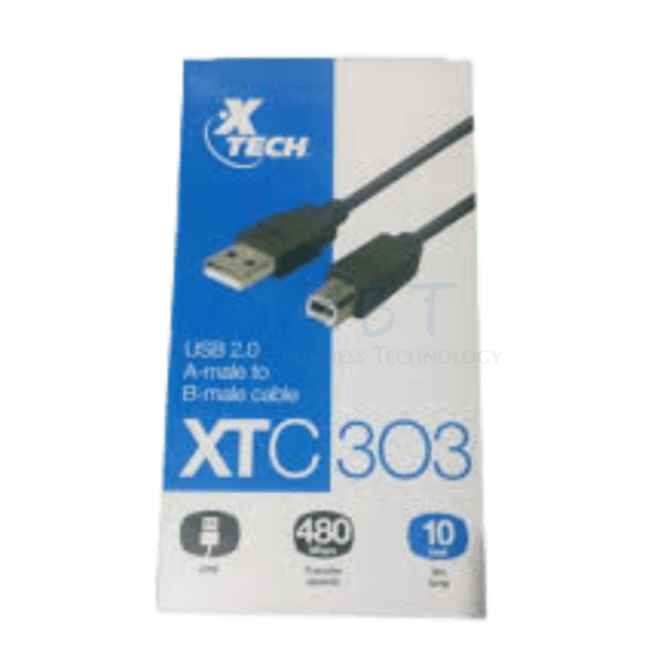 Xtech - USB cable - 3.04 m