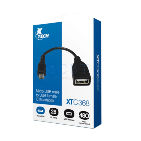 Xtech - USB cable - 5 pin Micro-USB Type B - Imagen 3