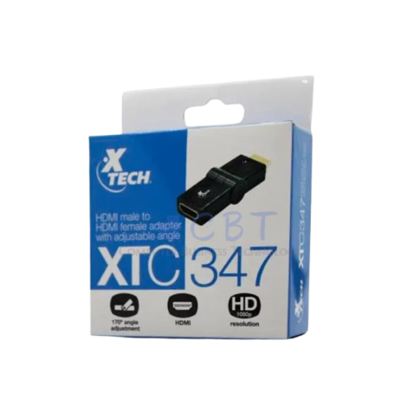 Xtech - Video adapter - 19 pin HDMI Type A - Imagen 2