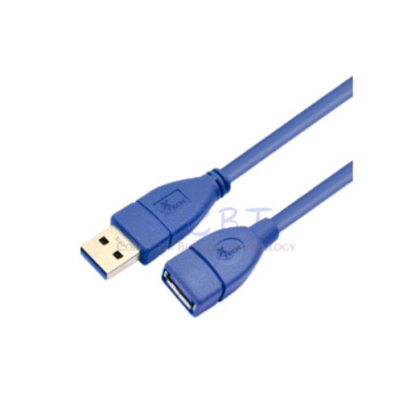 Xtech - USB extension cable - Blue - Imagen 2