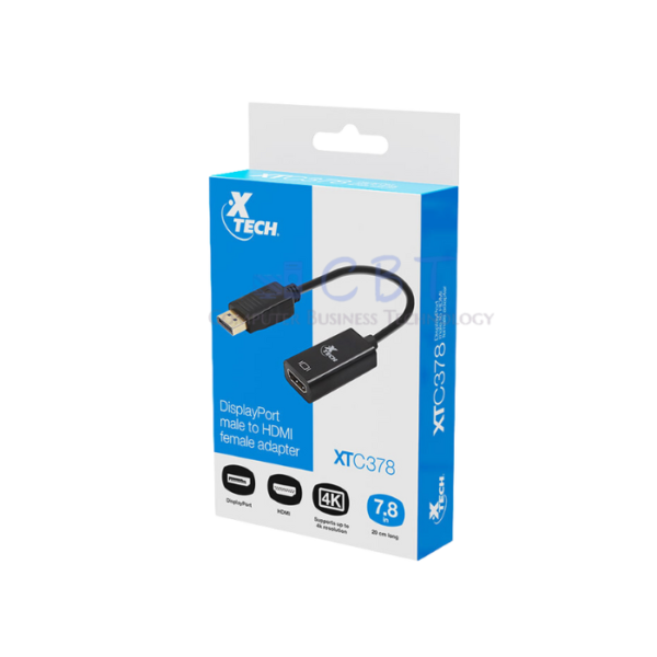 Xtech - Display adapter - 20 pin DisplayPort