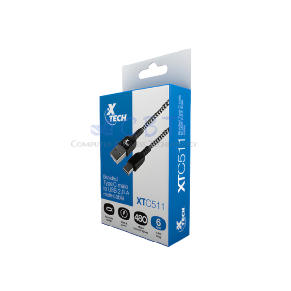 Xtech - USB cable - 4 pin USB Type A