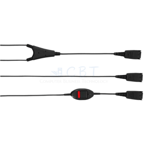 CABLE JABRA SUPERVISOR CORD W MUTE PHONE